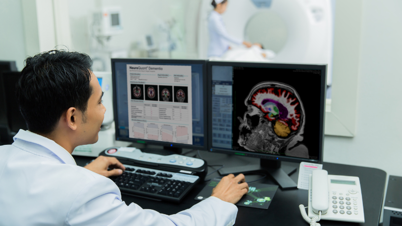 Cortechs.ai | Mesial temporal sclerosis accuracy: NeuroQuant<sup>®</sup> vs. neuroradiologist