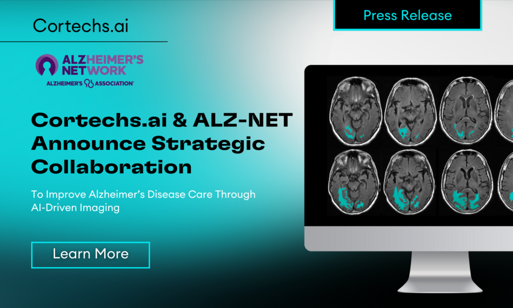 Cortechs.ai | Cortechs.ai and ALZ-NET Announce Strategic Collaboration to Improve Alzheimer’s Disease Care Through AI-Driven Imaging