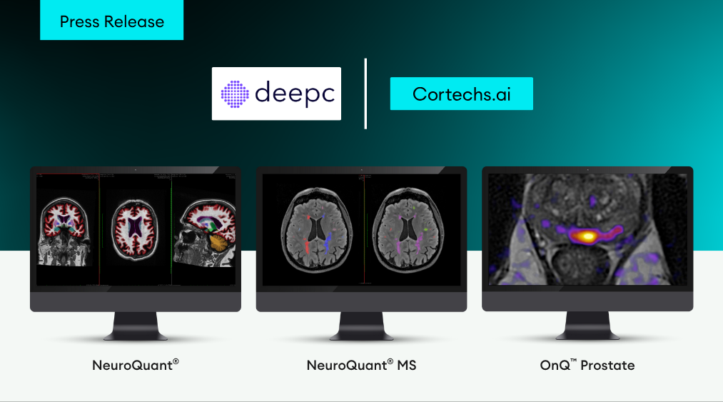 Cortechs.ai | Cortechs.ai and deepc Announce Strategic Partnership to Advance AI Integration in Radiology