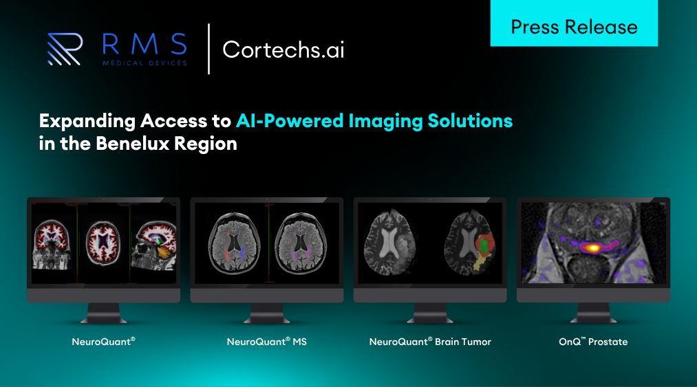 Cortechs.ai | Cortechs.ai and RMS Medical Devices Forge Distribution Partnership to Expand Access to AI-Powered Imaging Solutions in the Benelux Region