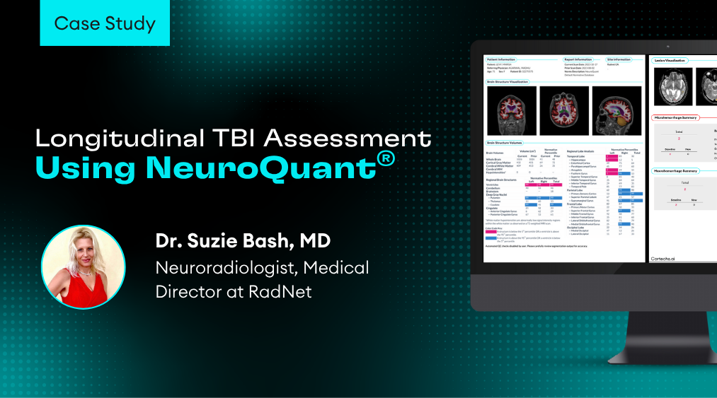 Cortechs.ai | Longitudinal Assessment of Traumatic Brain Injury Using NeuroQuant®