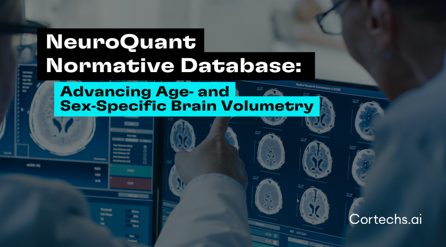 Cortechs.ai | Structural, functional & molecular neuroimaging biomarkers for AD
